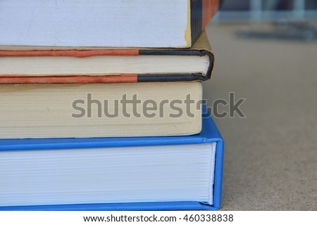 book overlay on the table