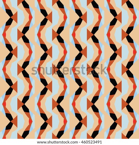 Abstract geometric pattern. Print, cloth design, wallpaper. Vector illustration.