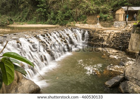 Silver Waterfall, Sapa, Vietnam