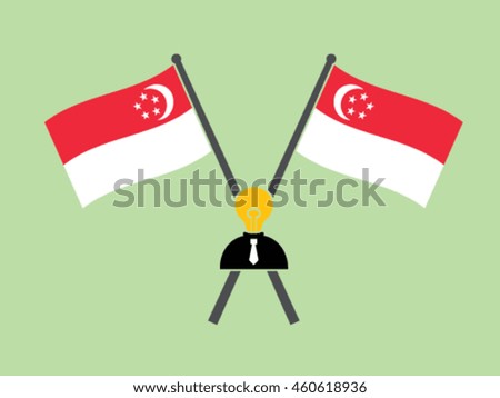 Singapore Emblem Lack Of Idea Politician