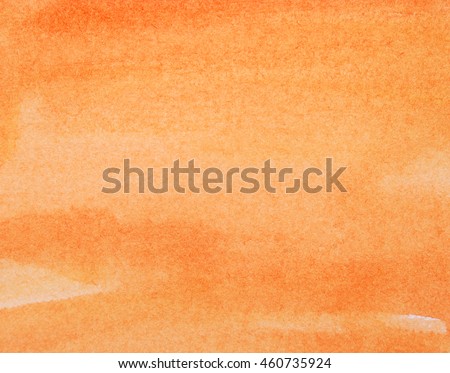 orange watercolor paper