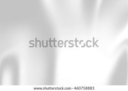 Gray silver fabric satin texture, shiny chrome surface, colorful glossy cloth, gradient textile, glitter silk material, abstract wool background blurred Royalty-Free Stock Photo #460758883