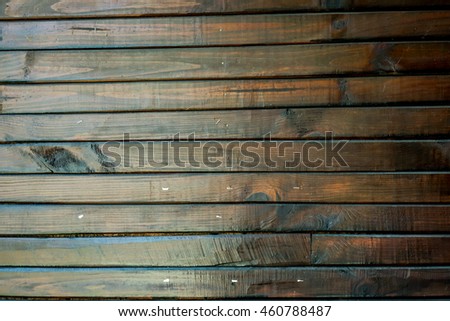 Old wooden planks with cracked color paint texture background