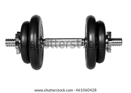 dumbbell isolated