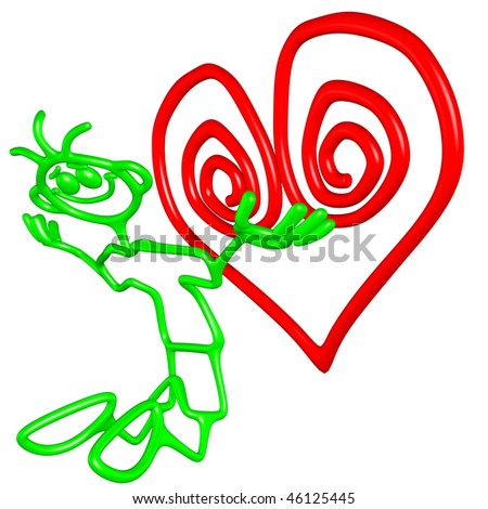 Doodle GuyZ Valentine Heart