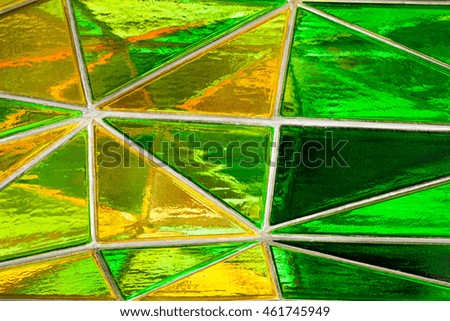 Abstract stained glass background. Can be used for design, websites, interior, background, texture creation, the use of graphic editors and illustration.