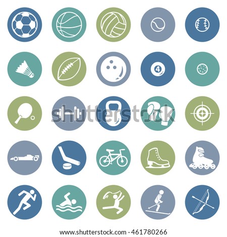 Vector Set of Sport Icons