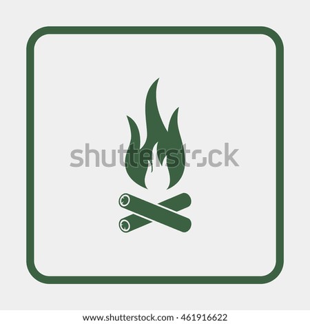 Illustration of a Fire Icon