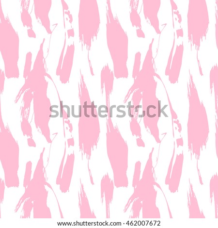 Seamless pattern with creative texture. Vector illustration of spray paint on white background. Ink smudges. Gentle colors.