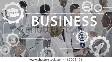 Business Strategy Growth Corporation Concept