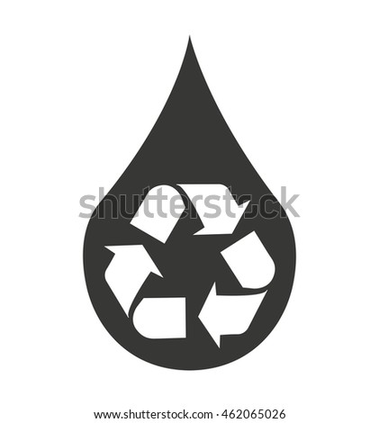 water drop isolated icon vector illustration design