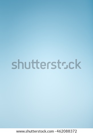 Clear empty photographer studio light blue background Abstract