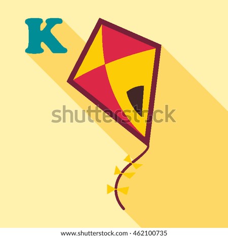 letter K from alphabet for kids
