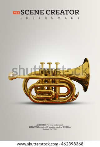 Music Objects with isolated background