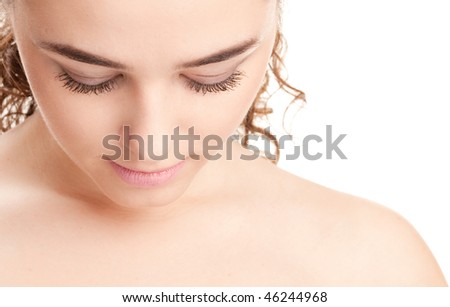 Beauty Portrait of young woman