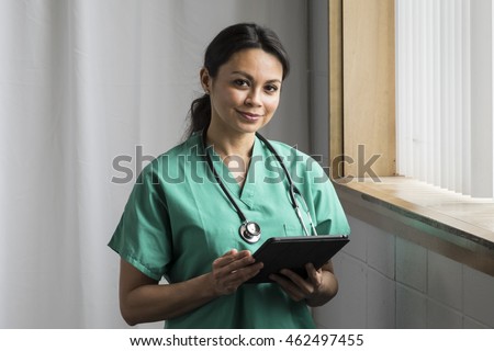 Portrait of a health professional, nurse