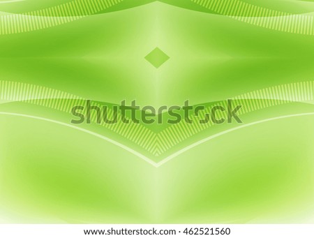 Green abstract background for business card or banner