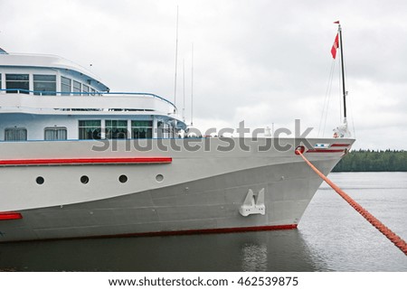 Cruises on river Svir, Russia, Leningrad Region, Podporozhsky
