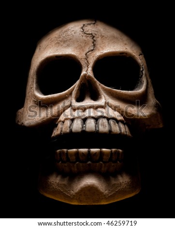 Dark skull- horror picture