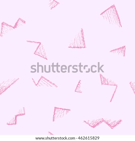 Seamless pattern with abstract geometric forms 