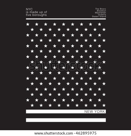 America black flag typography, t-shirt graphics, vectors