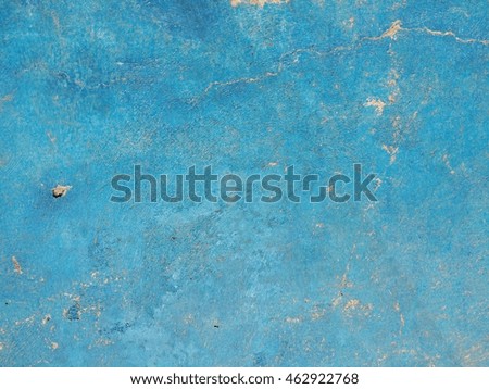 Abstract old and vintage dirty blue concrete floor texture background 