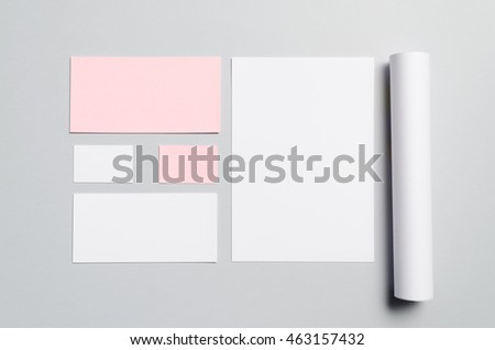 Branding / Stationery Mock-Up - Pink & White

Letterhead (A4), DL Envelope, Compliments Slip (99x210mm), Business Cards (85x55mm), Mailing Tube