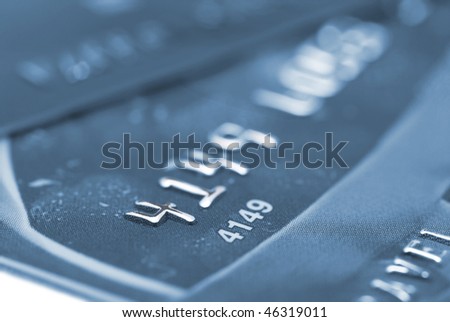 Credit cards- can be used for finance background