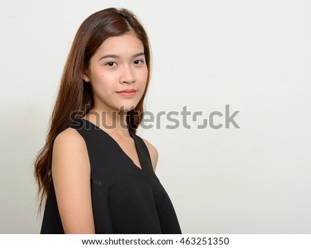 Portrait of Asian teenager girl