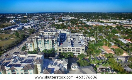 Homes of Fort Lauderdale, aerial view.