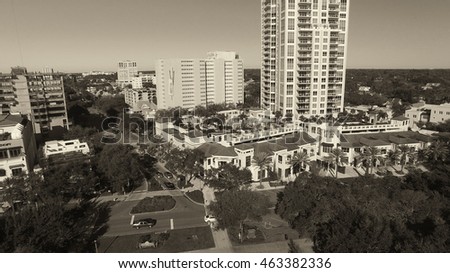 Skyline of Saint Petersburg, Florida.