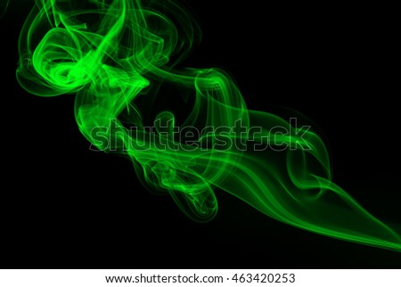 Green Smoke background