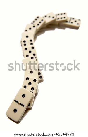 Fallen dominoes