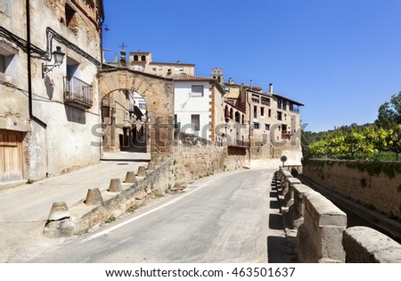 Old vilage in Teruel Province