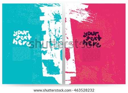 Abstract Grunge Background for Text