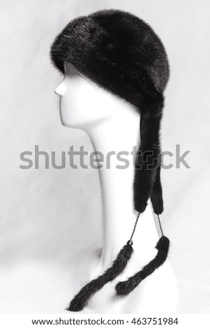 Women's fur hat