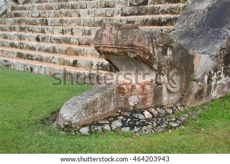 Ruins of the Chichen-Itza, Yucatan, Mexico