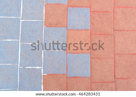 Floor tile pattern