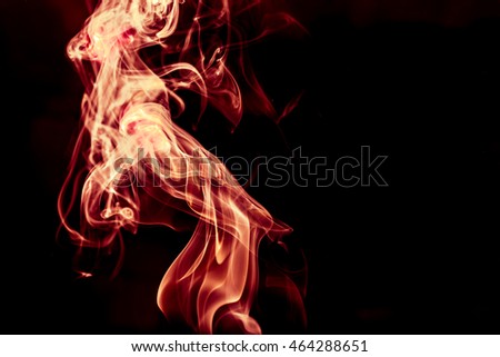 Red Smoke abstract background
