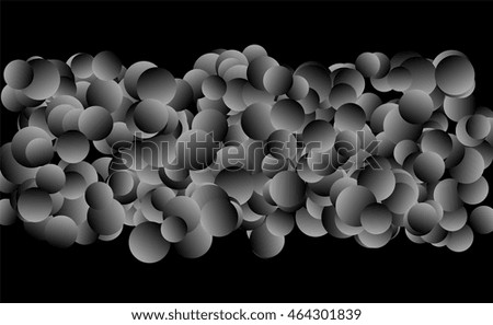 Abstract background design with circles. Vector illustration, eps 10