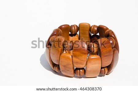 Wooden bracelet 