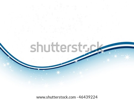 abstract vector background with stars