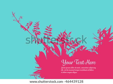 Floral Background for Text