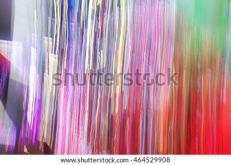 Rainbow abstract blur background, laser beam gradient color, shiny spectrum backdrop, colorful strip night light line