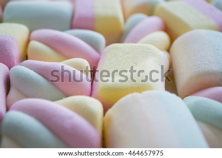 background of marshmallow