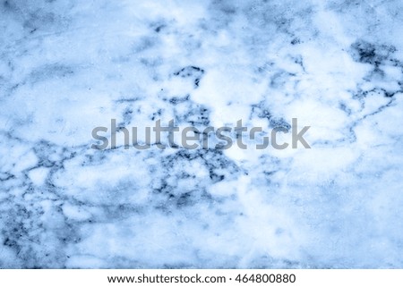 Blue marble patterned texture background for interior design 
