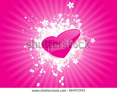 valentines heart shape texture