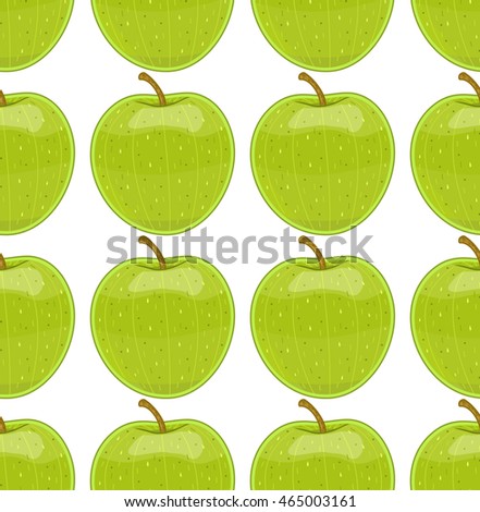 granny smith apple pattern