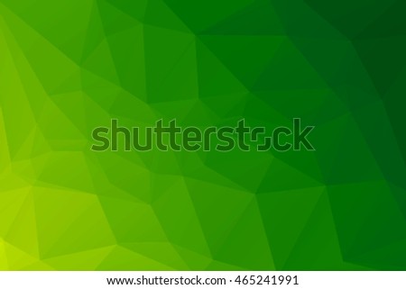 green and yellow abstract polygonal background
