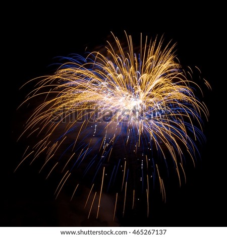 Multicolored fireworks background, fireworks festival, Independence day, fireworks